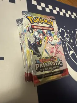 10x Pokemon Prismatic Evolutions Booster Packs Factory Sealed - Image 2