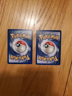 Pokemon Base Set Unlimited Regular Pikachu, Charmander 46/102 LP-NM - Image 3