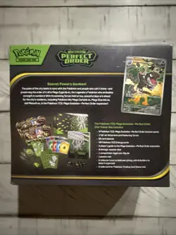 Elite Trainer Box Perfect Order ME03 Pokemon TCG MEGA EVOLUTUION NEW SEALED - Image 2