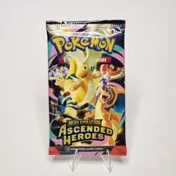 22.54g Pokemon TCG Ascended Heroes Booster Pack (FACTORY SEALED) - Image 3