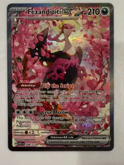 Fezandipiti ex SIR Special Illustration Rare Ascended Heroes Pokemon TCG 288/217 - Image 1