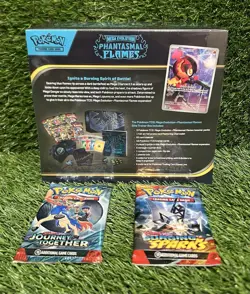 Pokemon TCG Phantasmal Flames Elite Trainer Box (ETB) + 2 Loose Packs SEALED - Image 2