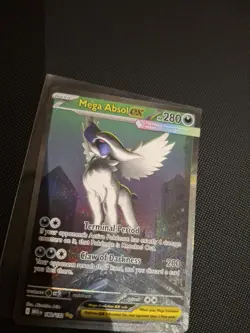 Pokemon TCG Mega Absol EX Sir 180/132 NM Pack Fresh Mega Evolution UK - Image 2