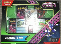 Pokemon Shrouded Fable Greninja ex Special Illustration Collection – Sealed Box - Image 1