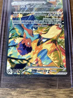 Pokemon TCG Hop’s Zacian EX 185/159 Journey Together SIR Near Mint Holo - Image 5