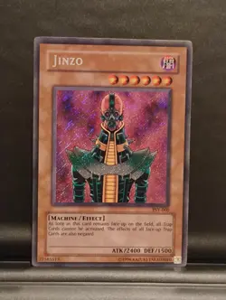Yugioh Jinzo PSV-E000 Secret Rare - Image 1