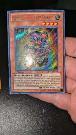 Gladiator Beast Darius LCGX-EN244 Legendary Collection 2: The Duel Academy Years - Image 1