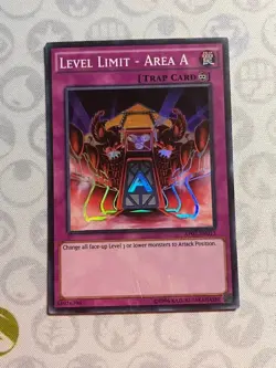 Level Limit - Area A - AP07-EN013 - Super Rare (MP) - Yugioh - Image 1