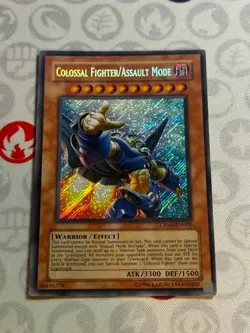 Colossal Fighter/Assault Mode - CRMS-EN000 - Secret Rare (NM) Yugioh - Image 1