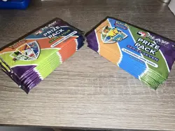 Play! Pokemon Prize Pack Series 4- (10) Packs and Series 7- (10) Packs, Sealed! - Image 1