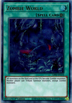 1X NM Zombie World - GFP2-EN154 - Ultra Rare 1st Edition yugioh - Image 1