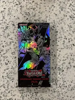 Yu-Gi-Oh! 1st Ed Legendary Modern Decks 2026 New Factory sealed Bandai - Image 1