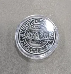 Yu-Gi-Oh! Official YCS Pre-Registration Silver Ancient Gear Golem Coin - Image 2
