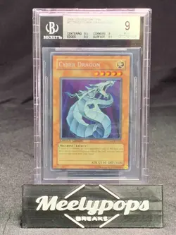 Cyber Dragon Yu-Gi-Oh! 2006 Collector Tins #CT03-EN002 SCR BGS 9 MINT - Image 1