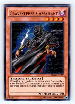 Yugioh Gravekeeper's Assailant LCYW-EN189 Ultra Rare - NM 💎 - Image 1