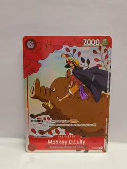 One Piece TCG Monkey.D.Luffy (Gift Collection 2023) P-001 Alt Art ENGLISH - Image 1