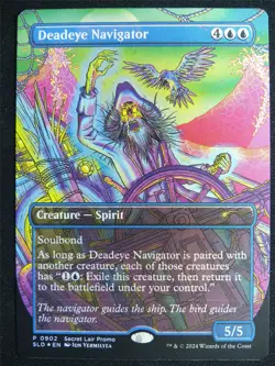 Deadeye Navigator Borderless Foil - SLD - Mtg Card #4MJ - Image 1