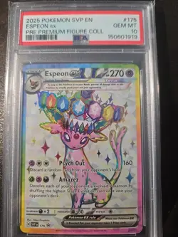 Espeon EX SVP175 Holo Scarlet & Violet Promo Cards - Image 1
