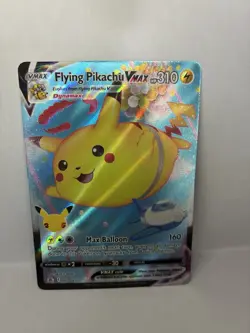 Flying Pikachu VMAX - 007/025 - Pokemon Celebrations Sword Shield Rare Card NM - Image 1