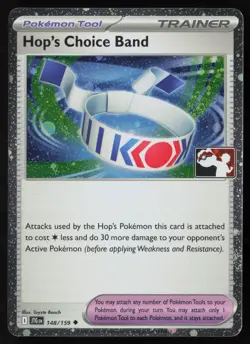 Pokemon Hop’s Choice Band 148/159 Prize Pack Series Cards Holo SWIRL - NM - Image 1