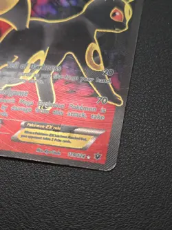 Pokemon TCG Umbreon EX Full Art Ultra Rare Card 119/124 XY Fates Collide - Image 5