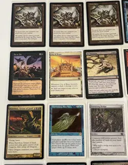 MTG Lord Of Atlantis, Telekinesis & More Vintage Magic Gathering Card Lot Of 30 - Image 2