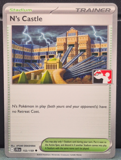 N's Castle 152/159 Prize Pack Journey Together Pokemon Near Mint Card Game TCG - Image 1