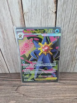 Pokemon TCG Mega Starmie Ex 102/088 Perfect Order Ultra Rare NM Card - Image 1