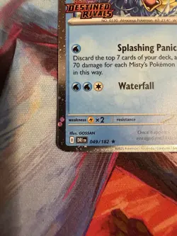 Misty's Gyarados (Prerelease) 049/182 Miscellaneous Card Destined Rivals NM - Image 5