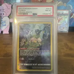 Mew PSA 8 GG10/GG70 Crown Zenith Galarian Gallery Pokemon TCG Card - Image 1