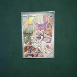 Pokemon TCG Purrloin Card 136/086 Illustration Rare, Sv: White Flare - Image 1