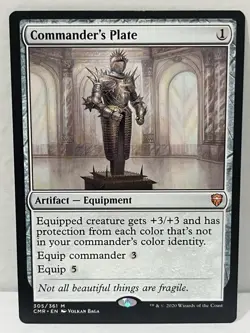 Commander's Plate - Commander Legends - Mythic Artifact #305 - MTG - Near Mint - Image 1