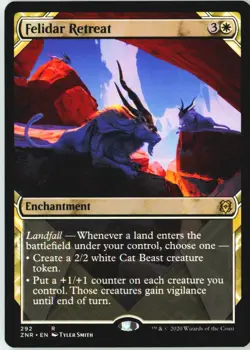 Felidar Retreat (Showcase) 292 Rare Zendikar Rising Near Mint - Image 2