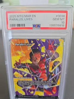 2025 Magic The Gathering - Spider-Man English Parallel Lives #0036 PSA 10 - Image 3