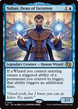 MTG - Naban, Dean of Iteration - Anime Art - J25 - Magic the Gathering - Image 1
