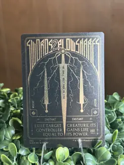 Swords to Plowshares (Foil Etched) (Gold) Secret Lair Drop Foil - Image 1