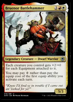 Bruenor Battlehammer U Adventures in the Forgotten Realms 219 NM - Image 1