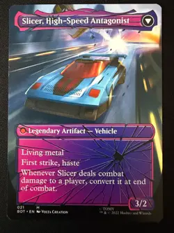 Slicer, Hired Muscle (Shattered Glass) Universes Beyond: Transformers Regular NM - Image 2