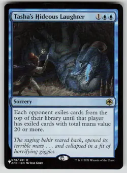 Tasha's Hideous Laughter Rare The List Reprints 078/281 MTG Near Mint 2020 - Image 1