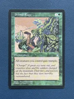 MTG Primal Rage Stronghold 112/143 Regular Uncommon - Image 1