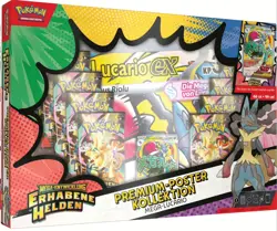 Pokemon: Erhabene Helden Premium Poster Kollektion: Mega Lucario ex, mit 19% MWS - Image 1