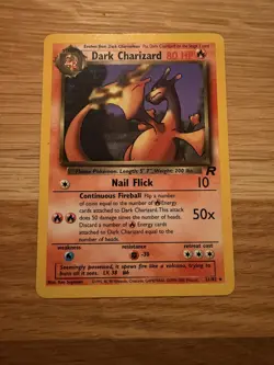 Pokemon Cards Dark Charizard 21/82 Team Rocket Rare NM - Image 1