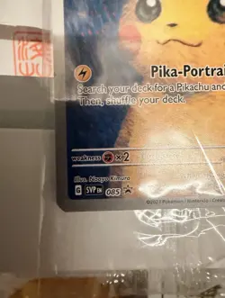 Pokemon TCG Pikachu with Grey Felt Hat SVP085 Van Gogh Promo Sealed PRE-SALE！！！ - Image 5