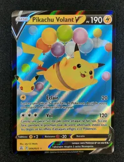 Carte Pokemon : Pikachu Volant V Ultra Rare 2021 Celebrations 006/025 NM 🇲🇫 - Image 1