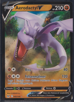 Aerodactyl V 092/196 - LOR Verlorener Ursprung - DE - NM - Pokemon TCG - Image 1