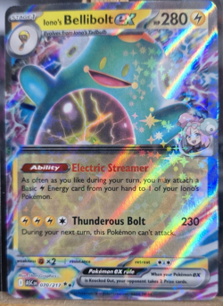 Iono's Bellibolt EX 070/217 Ascended Heroes - Pokemon TCG NM/M - Image 1
