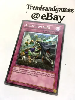 YUGIOH - ASSAULT ON GHQ - FET-EN056 - 1ST ED - ULTIMATE - NM - FLAMING ET. - N°2 - Image 3