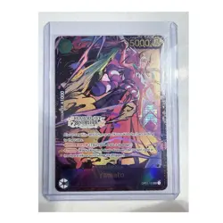 Bandai One Piece CCG Yamato Secret Rare Foil Treasure Cup OP01-121 Double Attack - Image 1