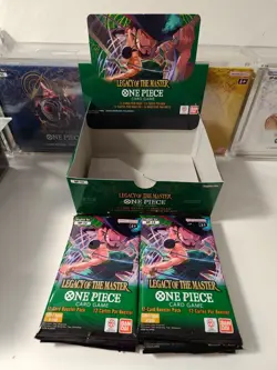 🧭ONE PIECE OP-12 Legacy of The Master Pack Booster English Let's Go! - Image 1