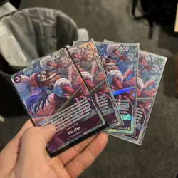 One Piece CCG Porche OP07-072 Alt Art SR English NM x4 Playset Fast Ship - Image 1